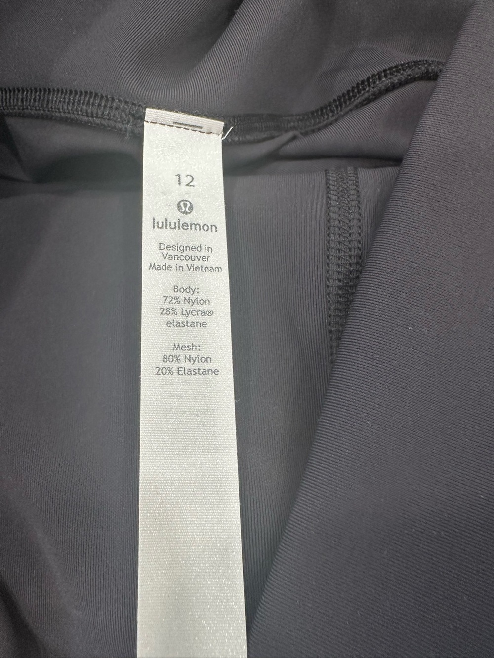 lululemon athletica Black Performance Leggings with Tag - Picture 3 of 6